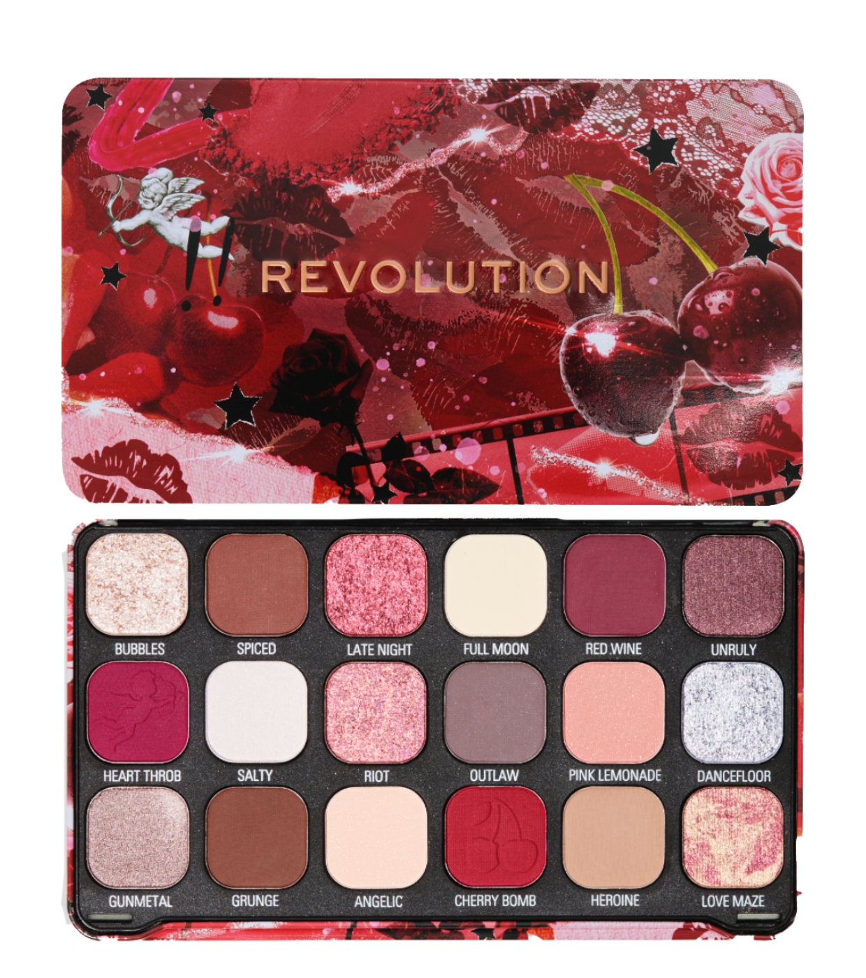 PALETA REVOLUTION FOREVER FLAWLESS CHERRY REBEL